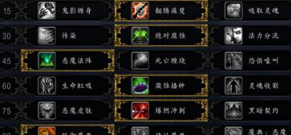 魔兽世界71级毁灭术士如何加点？焚烧殆尽天赋的最佳配置是什么？